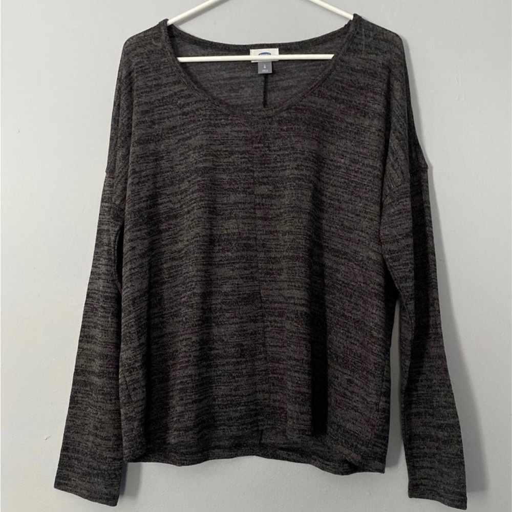 Large gray long sleeve